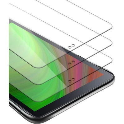Afbeelding van Cadorabo 3x Screenprotector geschikt voor Samsung Galaxy Tab S (8.4 inch) in KRISTALHELDER Getemperd Pantser Film (Tempered) Display beschermend glas 9H hardheid met 3D Touch