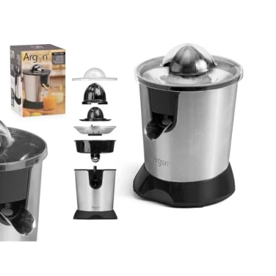 Afbeelding van Elektrische juicer Argon JE 638B Zwart Zilverkleurig 85 W 350 ml