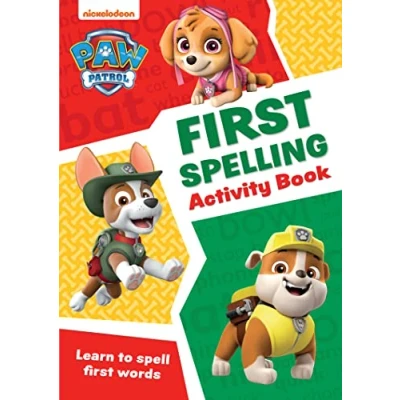 Afbeelding van PAW Patrol First Spelling Activity Book