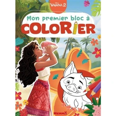 Image de Disney Vaiana 2 Mon premier bloc à colorier
