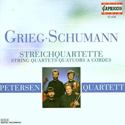 Afbeelding van Petersen Quartett Grieg, Schumann: Steichquartette (CD)