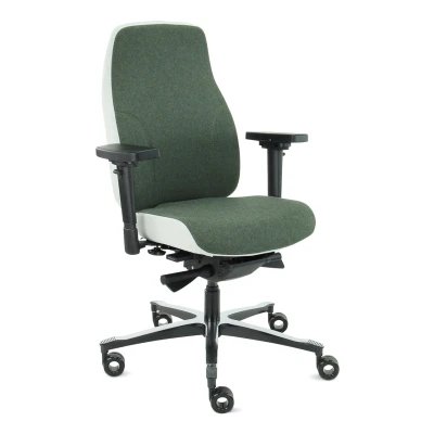 Afbeelding van 06Z Elvio High End Ergonomische Stoel in Olijf