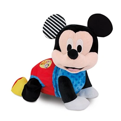 Afbeelding van Disney Baby Mickey Griffle with Me Knuffelig educatief speelgoed voor baby&#039;s en peuters, pluche motoriek, ontwikkelingsbevordering, 59098 van Clementoni