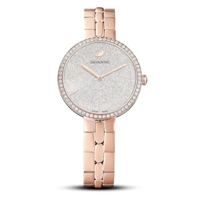 Afbeelding van Swarovski Cosmopolitan Horloge, Dames, Maat: One Size, Rose gold tone