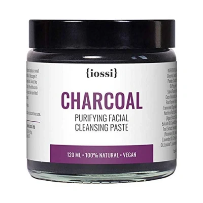 Afbeelding van Iossi Carbon Cleansing Paste For Face Wash With Activated Charcoal, Algae And Green Tea 120Ml