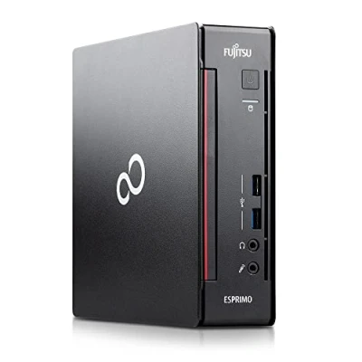 Afbeelding van Fujitsu Esprimo Q556 PC Mini Desktop Intel i5 6400T RAM 16GB DDR4 SSD 240GB Windows 10 Pro + Office 2021 (gereviseerd)