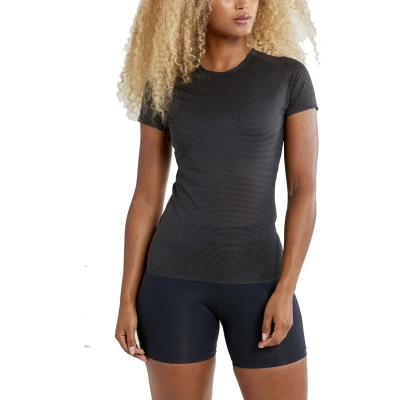 Afbeelding van Ondershirt Craft Pro Dry Nanoweight Ss Dames maat S Zwart