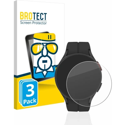 Afbeelding van BROTECT Glas Screenprotector voor Samsung Galaxy Watch 5 Pro Gehard Beschermglas 9H (3 Stuks)