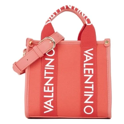 Afbeelding van VALENTINO Handtas Schoudertas Candle Shopping Bag Corallo Koraalrood