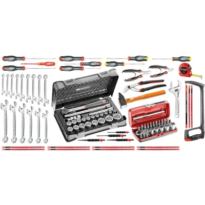 Afbeelding van FACOM CM.100A gereedschapsset algemene mechanica 60 delig