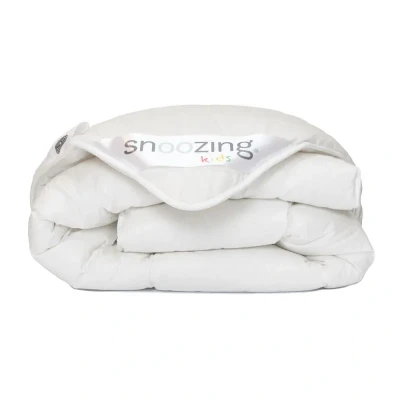 Afbeelding van Snoozing Texel Wol Kinderdekbed Junior 120x150 cm Wit