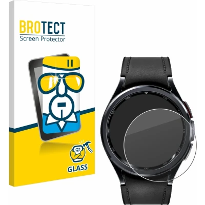 Afbeelding van BROTECT Glas Screenprotector voor Samsung Galaxy Watch 6 Classic (47 mm) Gehard Beschermglas 9H
