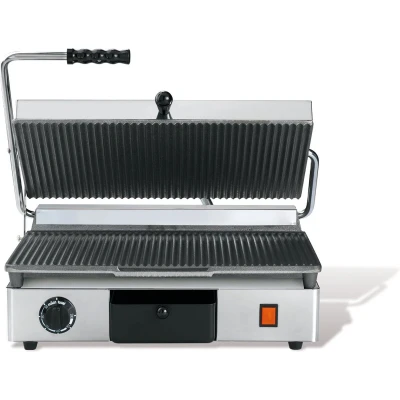 Afbeelding van MilanToast Contactgrill Geribbeld/Geribbeld 420075 Horeca &amp; Professioneel
