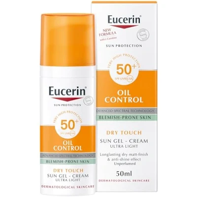 Afbeelding van Eucerin Sun Protection Oil Control Dry Touch Gel Crème SPF 50+ 50 ml