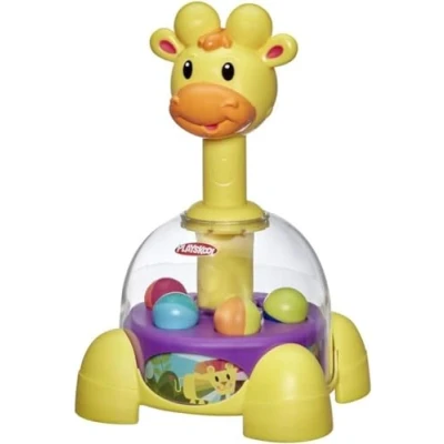 Afbeelding van Playskool Giraffalaf Tuimel en Draaispeelgoed voor Baby&#039;s vanaf 6 maanden