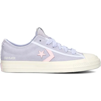 Afbeelding van Converse STAR Player 76 Sneakers laag, Dames, Maat: 35, Blueberry ice/sugar berry/egret Veloursleer