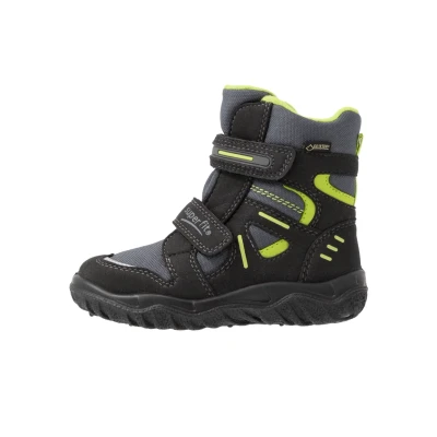 Afbeelding van Superfit Husky Snowboots voor kinderen, Maat: 31, Schwarz/grün Kunststof/ textiel