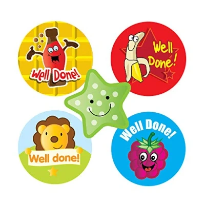 Afbeelding van 125 stuks geurende beloningsstickers