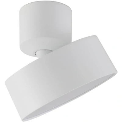 Afbeelding van Lindby LED plafondlamp 1licht Aluminium H: 12.5 cm wit Inclusief lichtbron