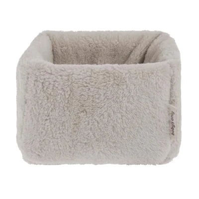 Afbeelding van Baby&#039;s Only Commodemandje Cozy Urban Taupe 18x18x18 cm