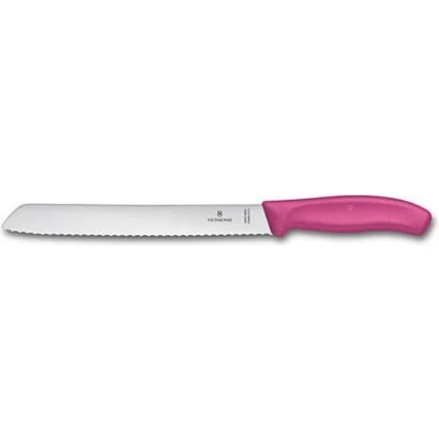 Afbeelding van Victorinox Swiss Classic Broodmes 21cm RVS/PP Kunststof Roze