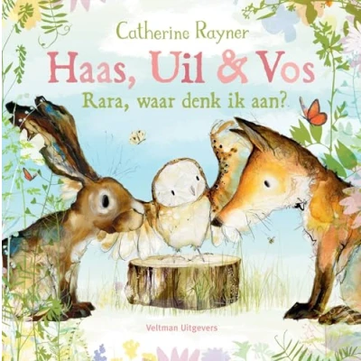 Afbeelding van Veltman uitgevers haas, uil &amp; vos rara, waar denk ik aan?