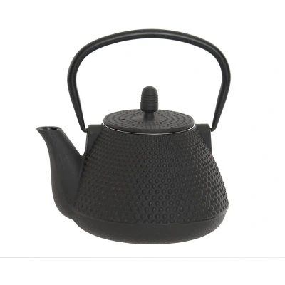 Afbeelding van Theepot DKD Home Decor Zwart Roestvrij staal 1 L
