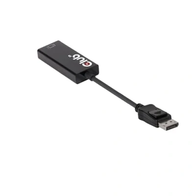 Afbeelding van club3D CAC 2070 DisplayPort Adapter [1x stekker 1x HDMI bus] Zwart