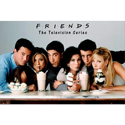 Afbeelding van POSTER 53 FRIENDS MILKSHAKE