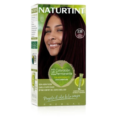 Afbeelding van Naturtint Permanente Haarkleuring 3.56 Intens Stralend Rood