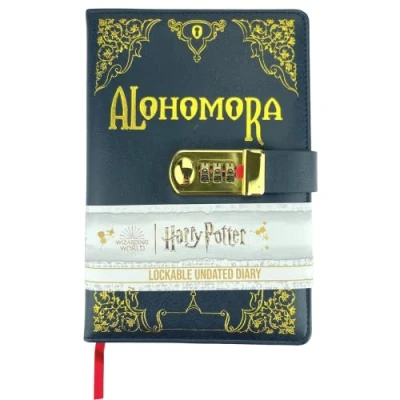 Afbeelding van Harry Potter Alohomora A5 Lockable Undated Diary