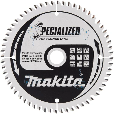 Afbeelding van Makita Zaagb Mdf 165X20x1,6 60T B 56720