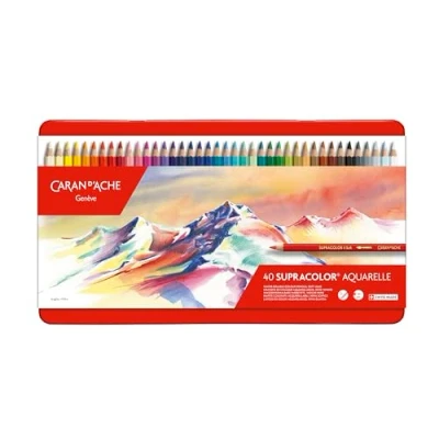 Afbeelding van Kleurpotlood Caran D‘Ache Supracolor Soft 40st Ass