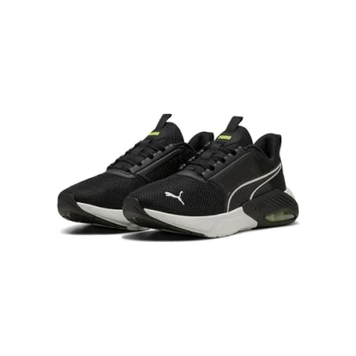 Afbeelding van Puma Sneaker X CELL NOVA Sneakers laag, Heren, Maat: 42.5, Pumablackyellowalert Kunststof
