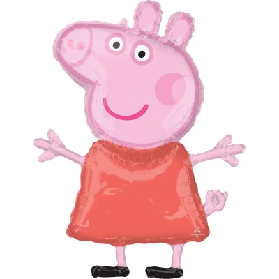 Afbeelding van Amscan Ballon Super Shape Pegga Pig 63 X 81 Cm Folie
