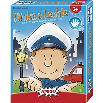 Afbeelding van Rinks &amp; Lechts (kinderspel): Links is dat, waar de duwen rechts is, oder?