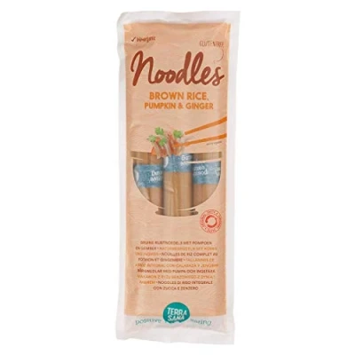 Afbeelding van TerraSana Bruine Rijstnoedels / Pompoen &amp; Gember 250GR
