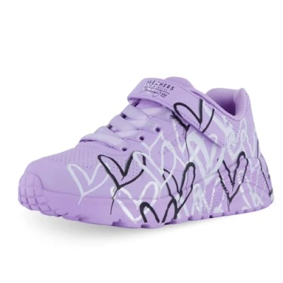 Afbeelding van Skechers Uno Lite Love Levitate Meisjes Sneakers Paars