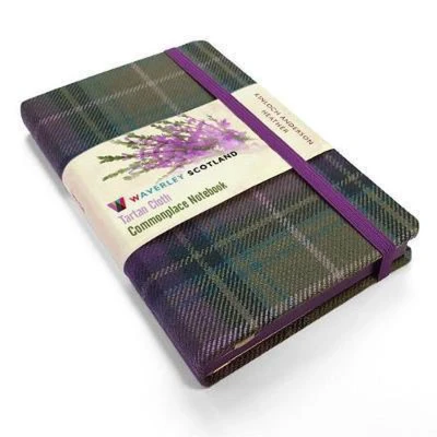 Afbeelding van Waverley S.T. (M): Heather Pocket Genuine Tartan Cloth Commonplace Notebook