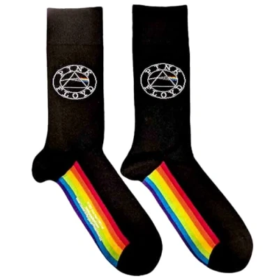 Afbeelding van Pink Floyd Spectrum Sole Sokken EU 40 45 Zwart