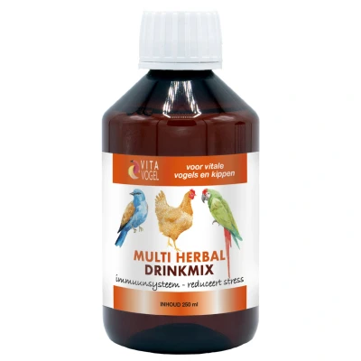 Afbeelding van Vita Vogel Multi Herbal Drinkmix Vogelsupplement 250 ml
