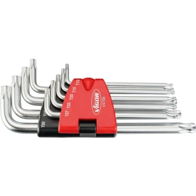Afbeelding van VIGOR V4708 Schroevendraaierset 9 Binnen Torx in kunststof houder