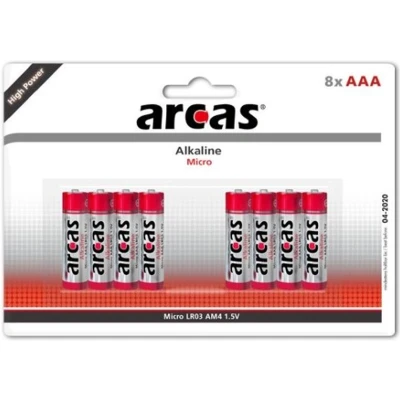 Afbeelding van Arcas 117 44803 Wegwerpbatterij AAA Alkaline
