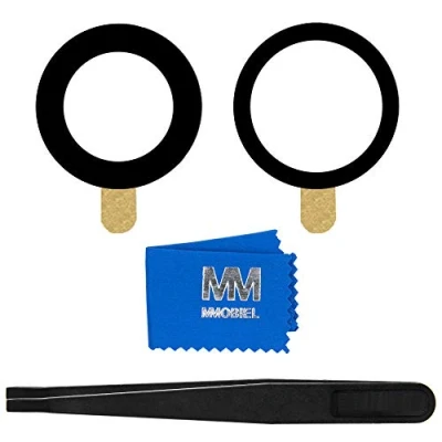 Afbeelding van MMOBIEL Glas Lens Back Camera voor iPhone 12 / Mini Zwart Incl. Pincet