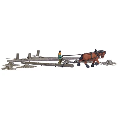 Afbeelding van Busch 79883 H0 Action set schuimhouten rug figuren Bouwpakket