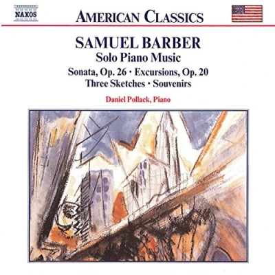 Afbeelding van Daniel Pollack Barber: Solo Piano Music (CD)