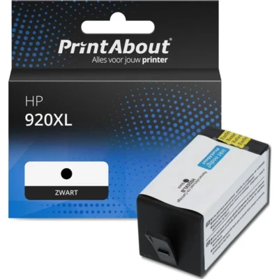 Afbeelding van Huismerk HP 920XL (CD975AE) Inktcartridge Zwart Hoge capaciteit