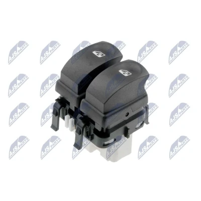 Afbeelding van NTY EWS RE 020 Schakelaar, raamopener Links voor RENAULT: CLIO 3, TWINGO 2