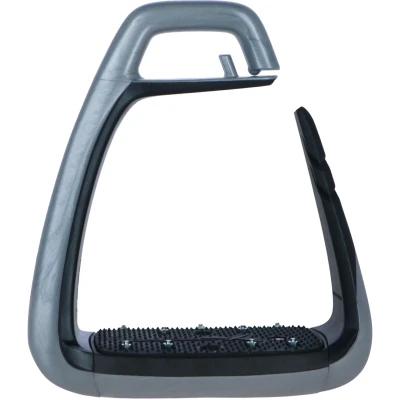 Afbeelding van freejump Soft Up Klassieke parelstrigel, zilver/zwart