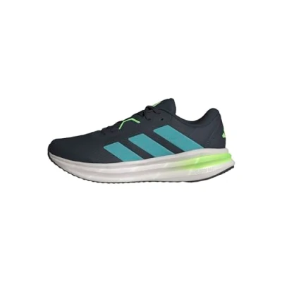 Image de adidas Homme Galaxy 7 Running Shoes, Aurora Ink/Mint Ton/Lime Burst, 47 1/3 EU